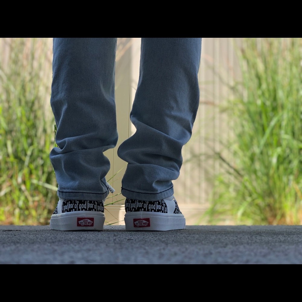 Fear Of God Vans. Comes With Box - Picture 2 of 4